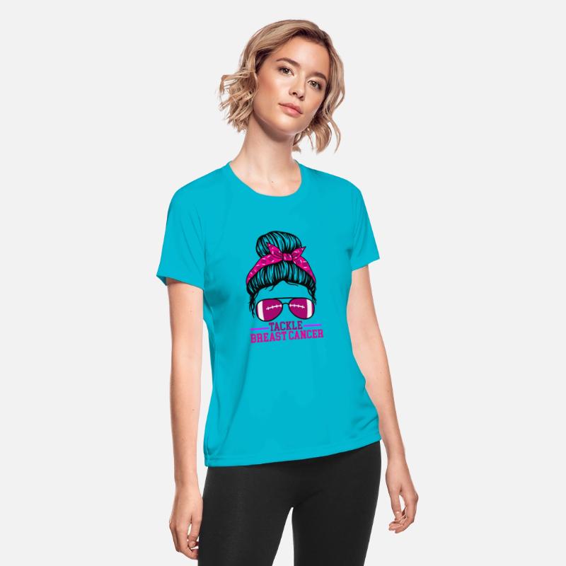 Tackle Football Pink Ribbon Breast Cancer