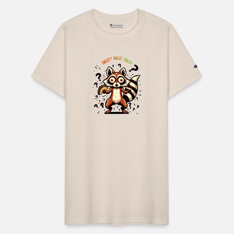 Taco Obsessed Raccoon