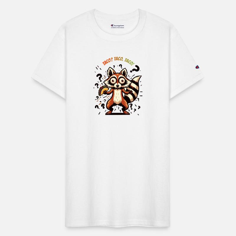 Taco Obsessed Raccoon
