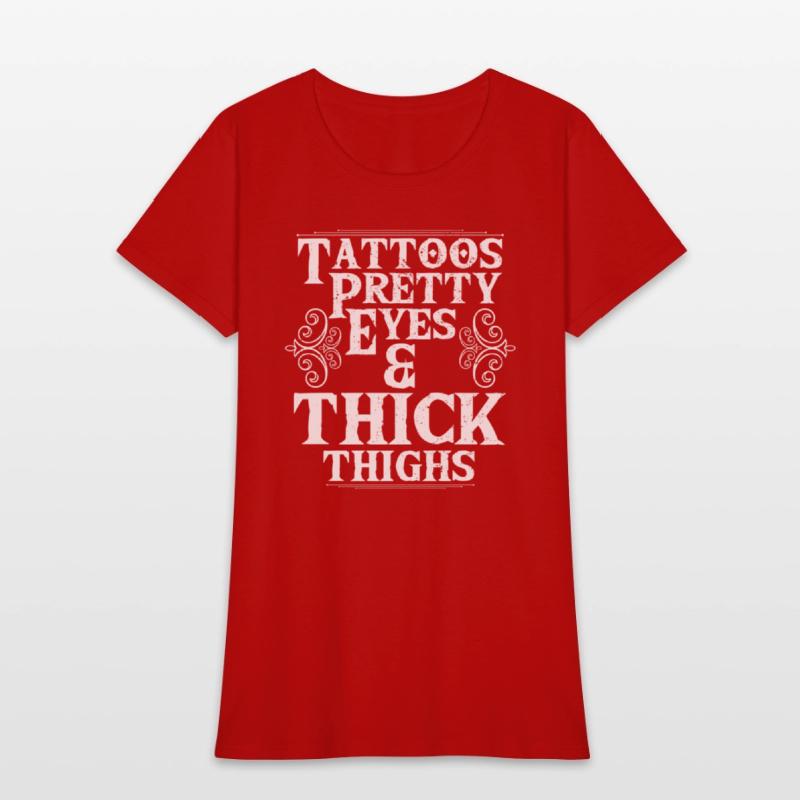 Tattoos Pretty Eyes Thick Thighs Tattoo
