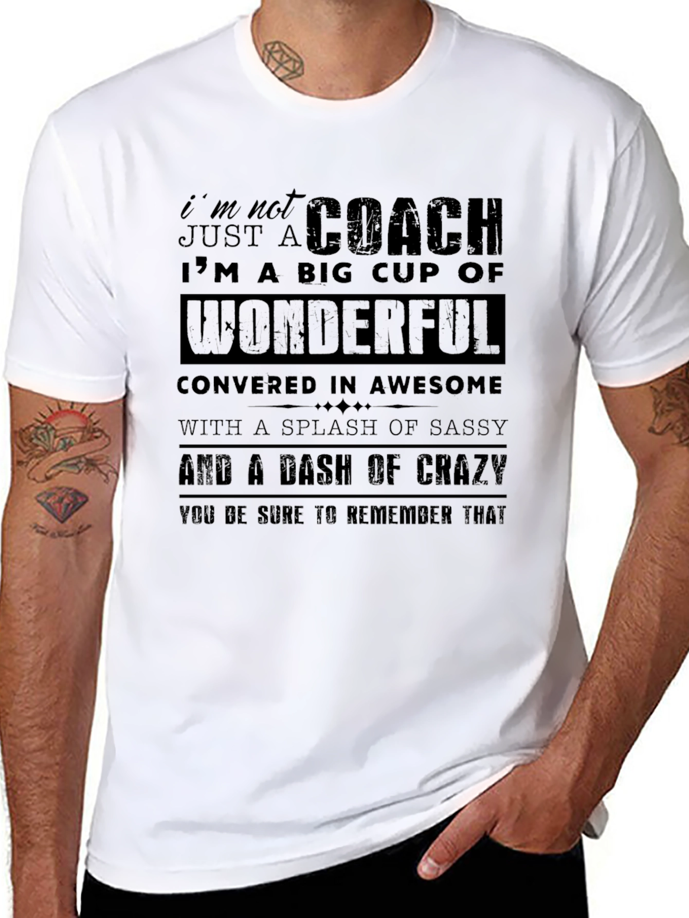 Coach Funny Graphic T-Shirt