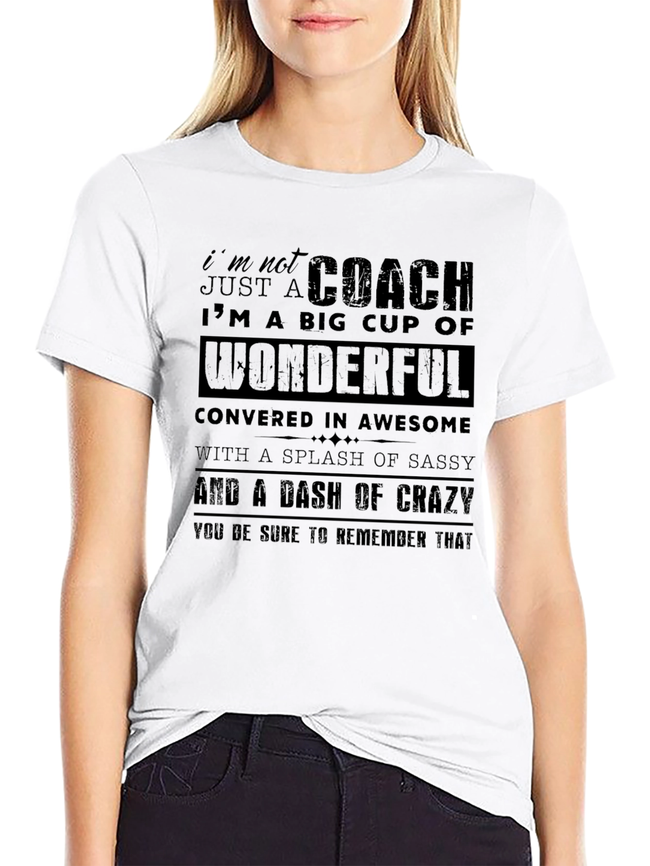 Coach Funny Graphic T-Shirt