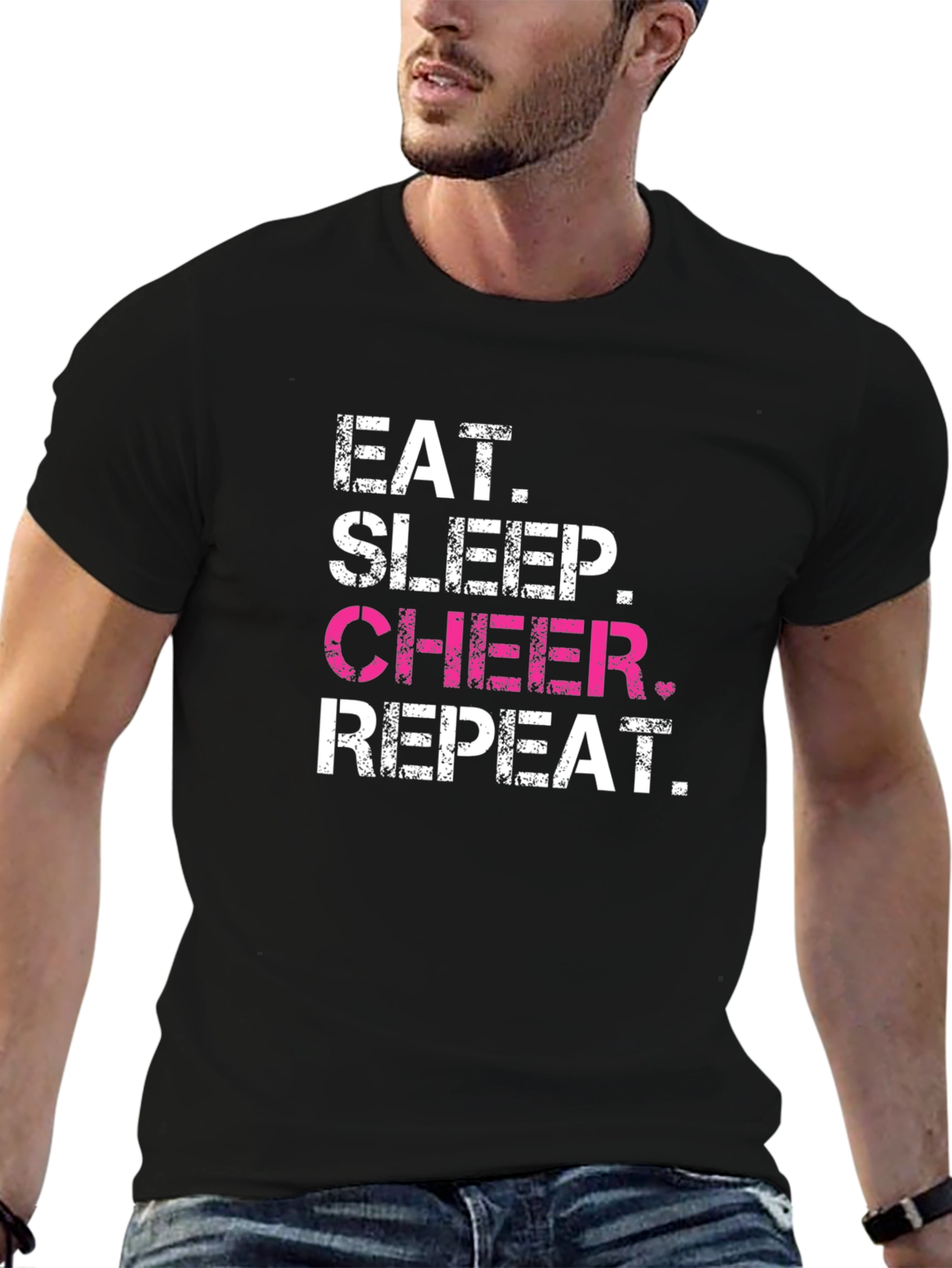 Eat Sleep Cheer Repeat T-Shirt