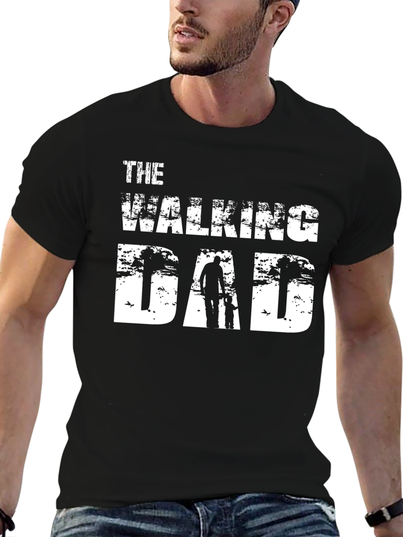 The Walking Dad Graphic T-Shirt - Fathers Day Gift