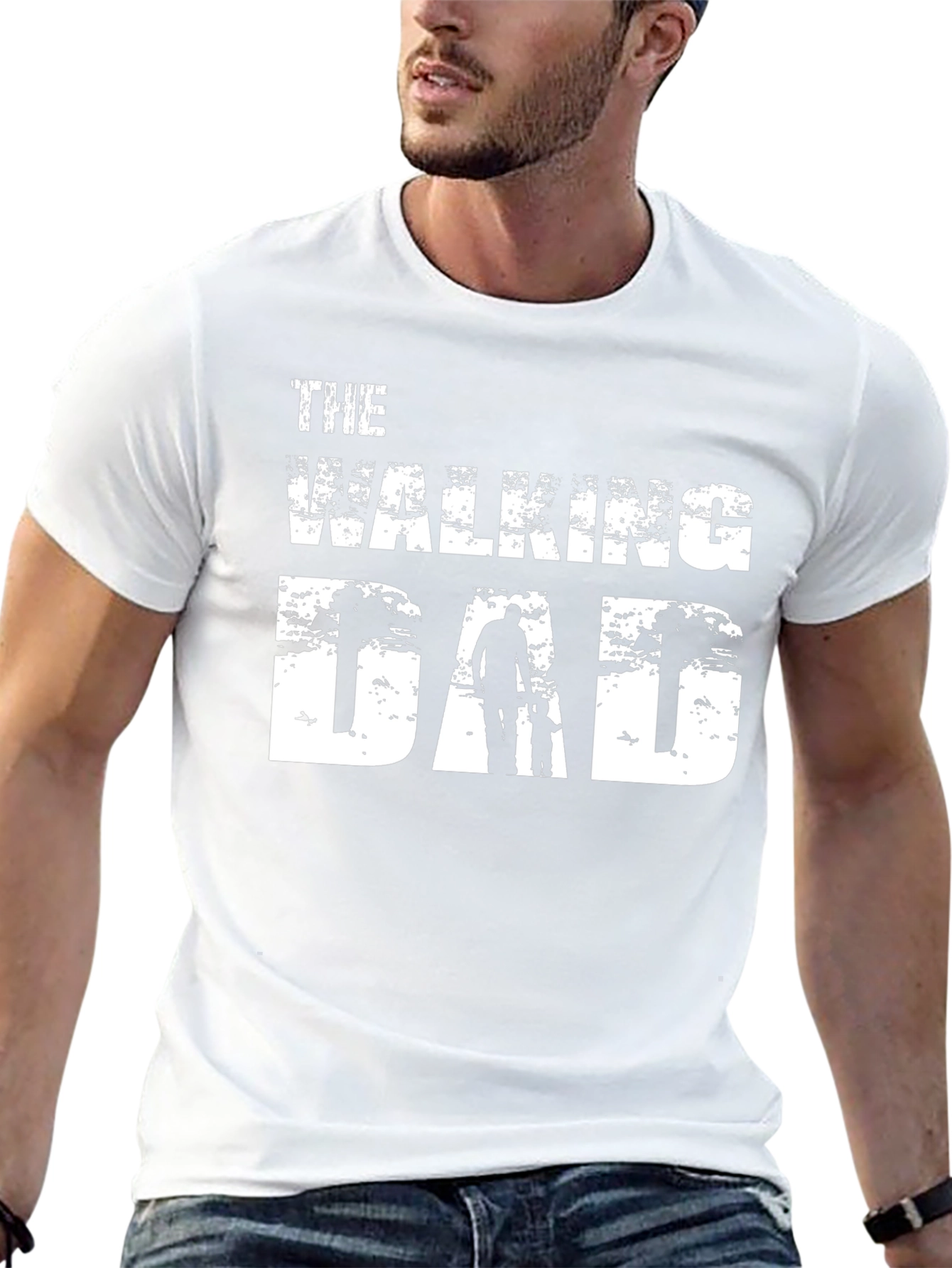 The Walking Dad Graphic T-Shirt - Fathers Day Gift