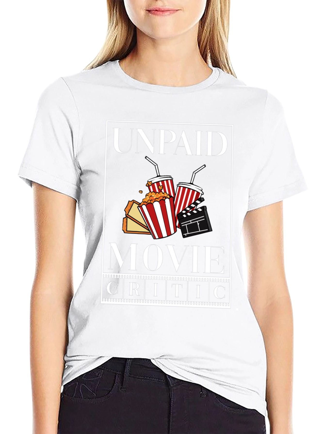 Unpaid Movie Critic Graphic Tee