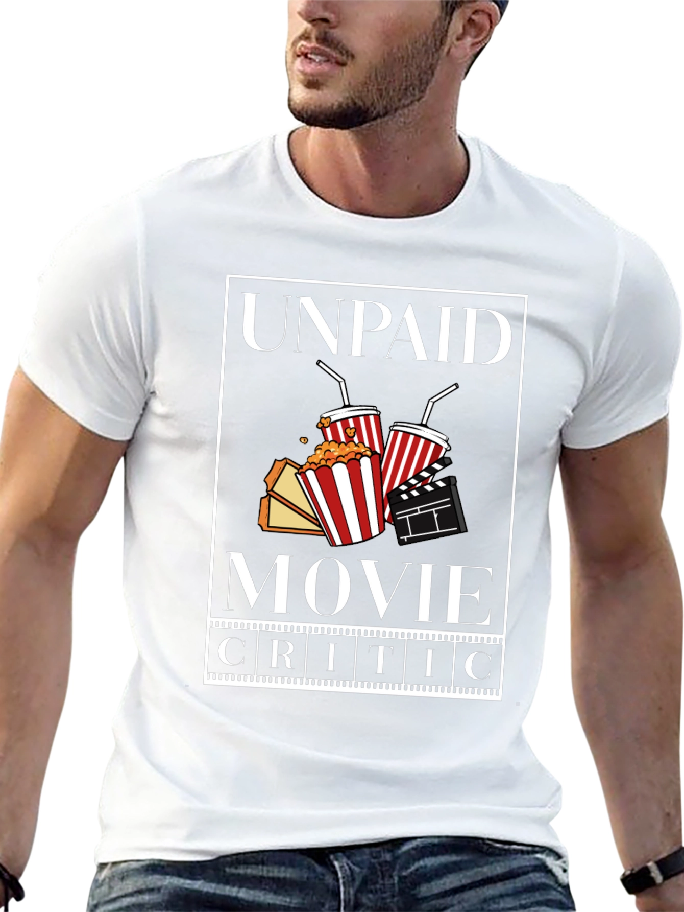 Unpaid Movie Critic Graphic Tee