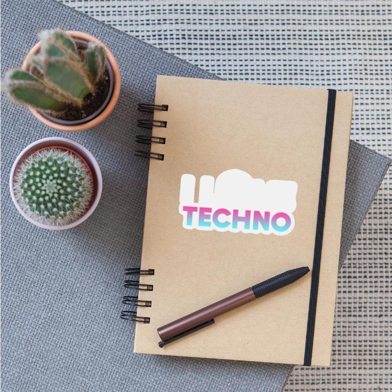 Techno I Love Techno EDM Rave