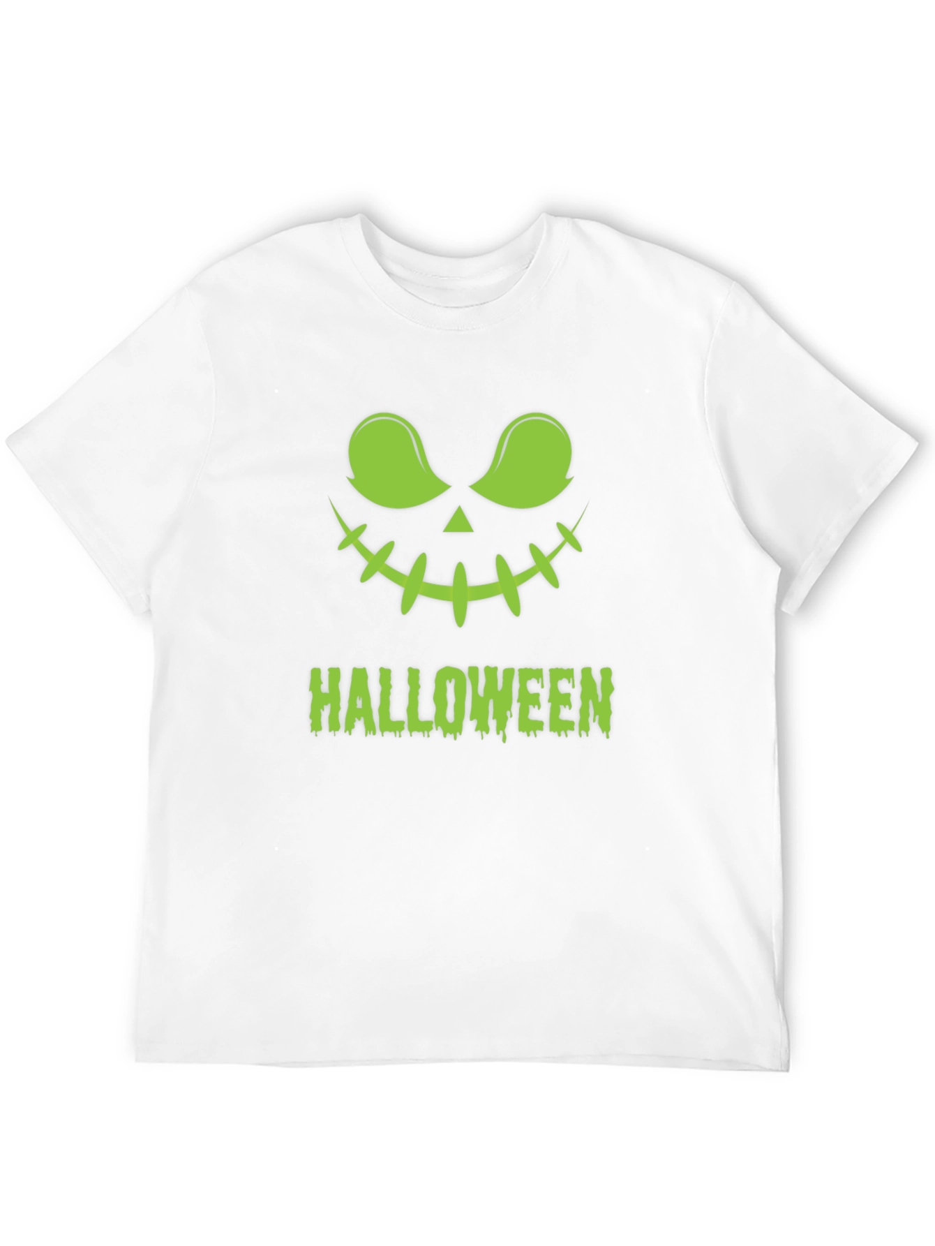 Halloween Jack-O-Lantern Graphic Tee - Black