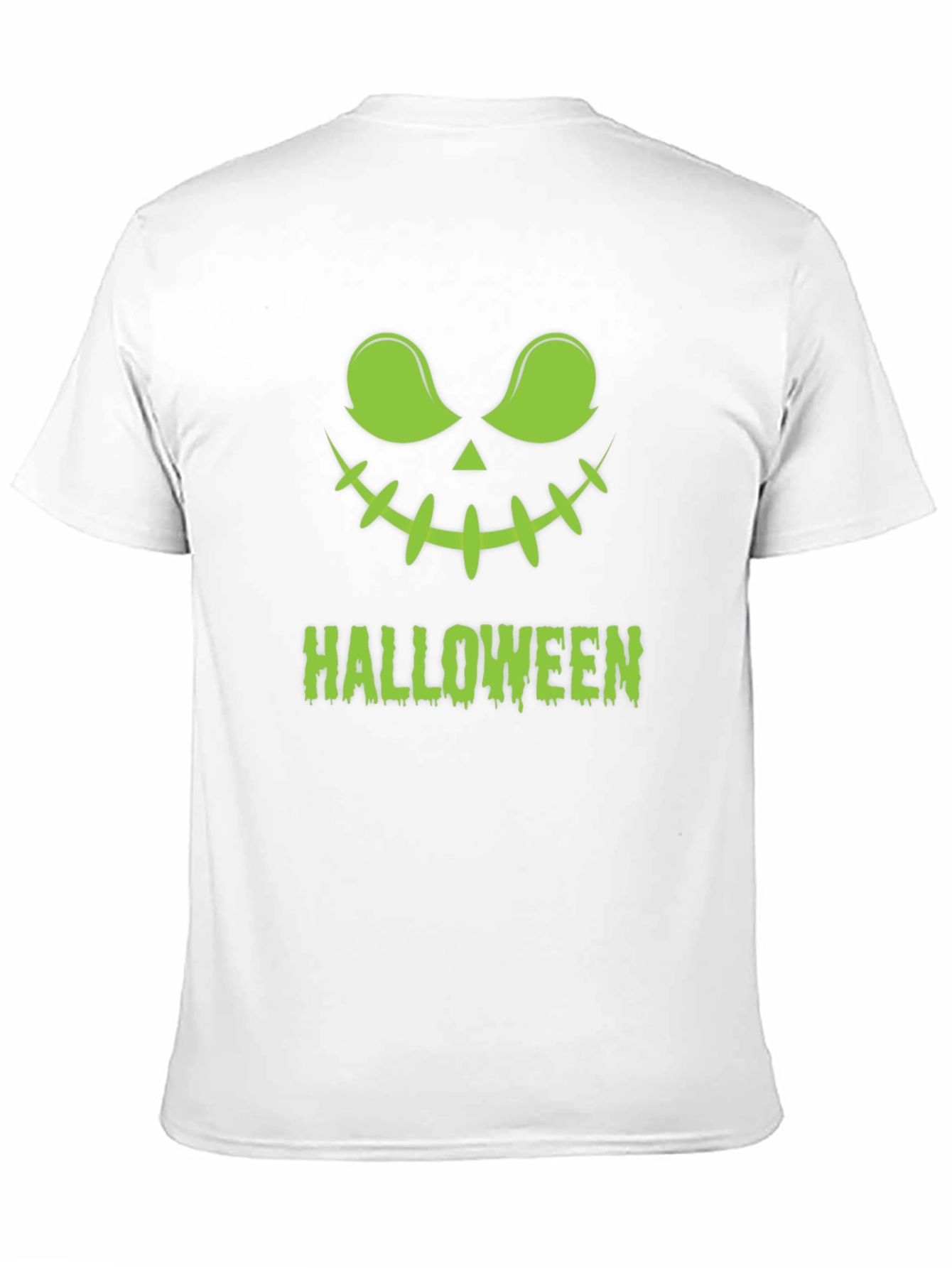 Halloween Jack-O-Lantern Graphic Tee - Black