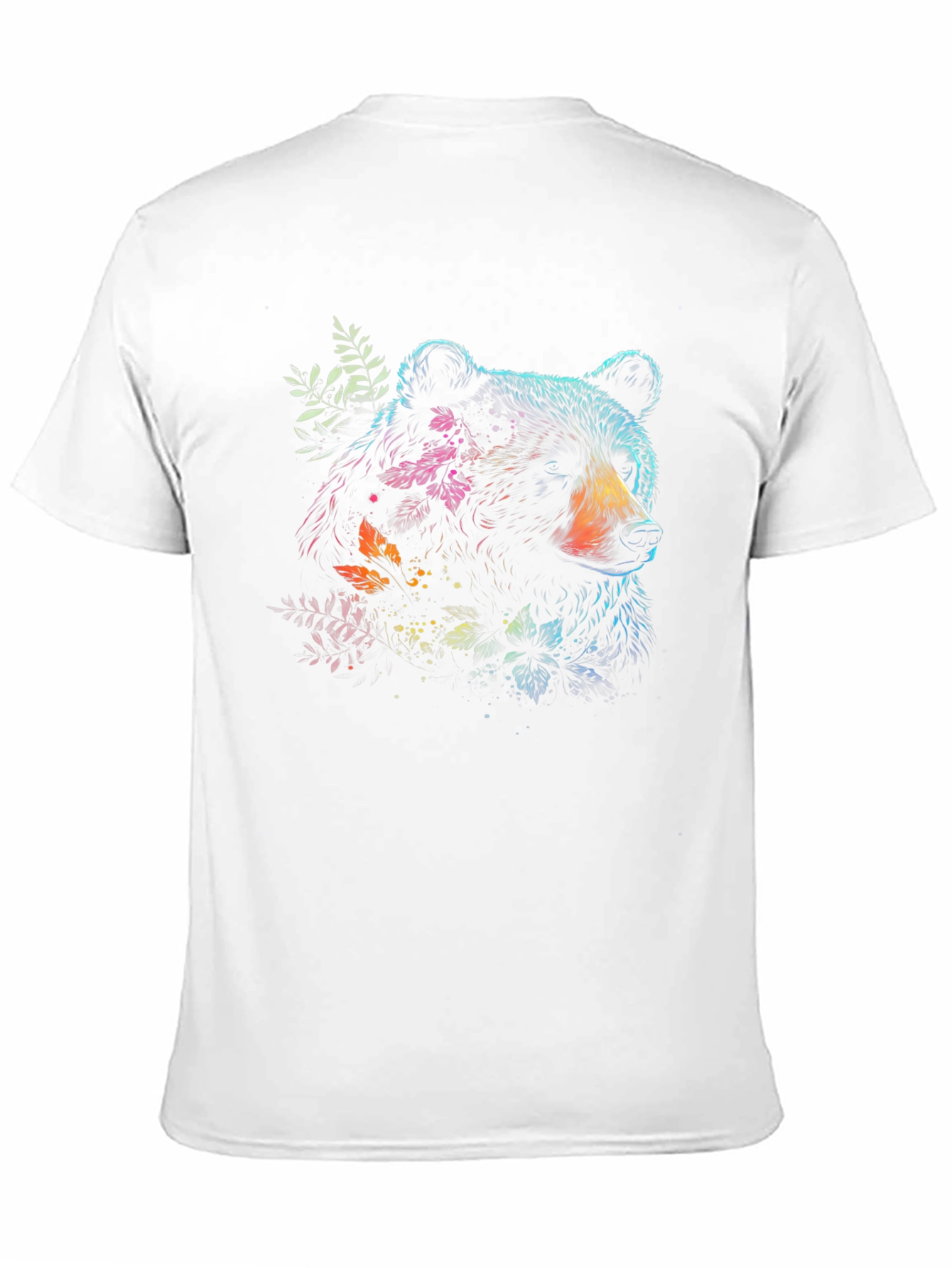 Bear Graphic Tee - Black