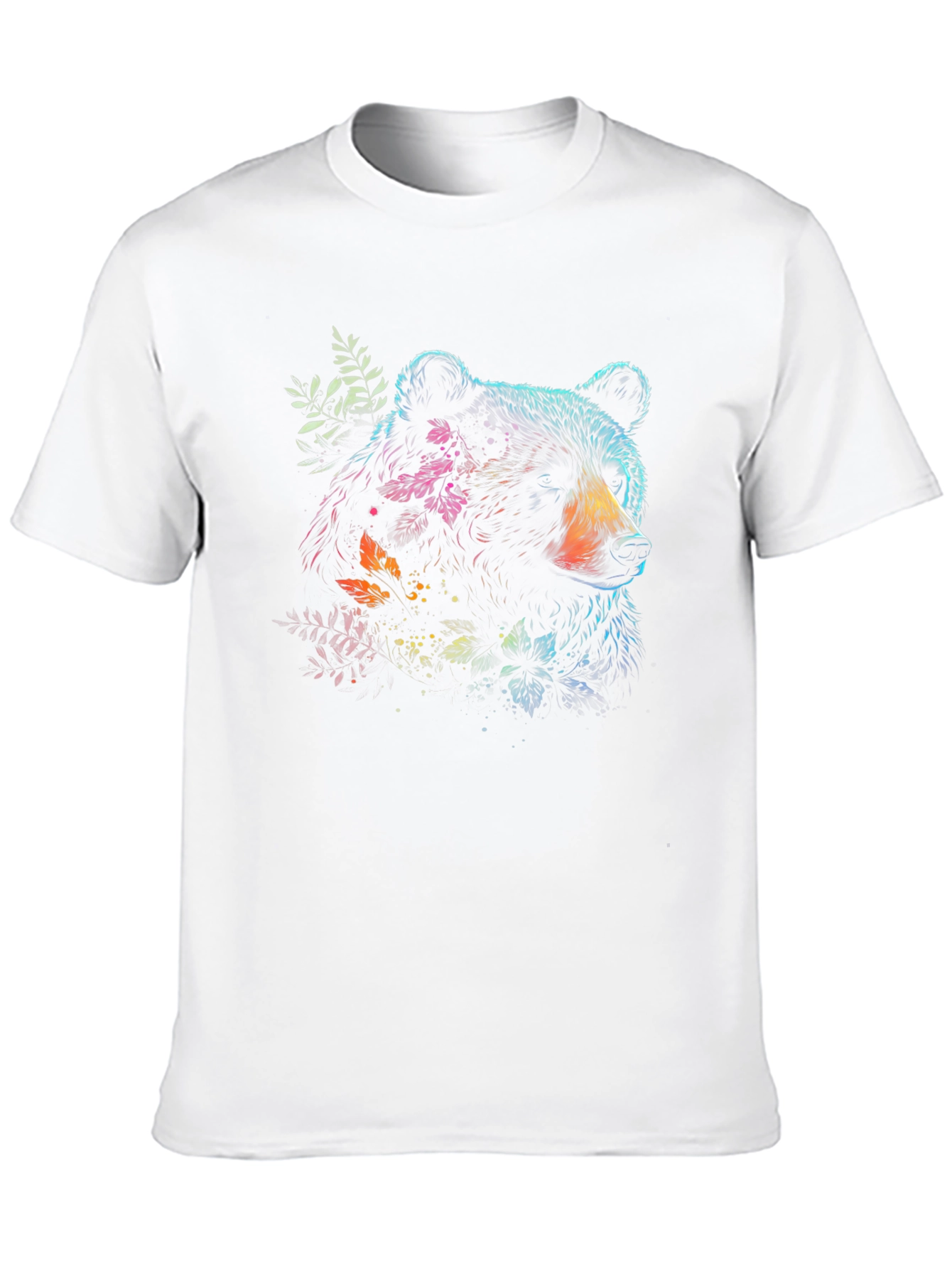 Bear Graphic Tee - Black