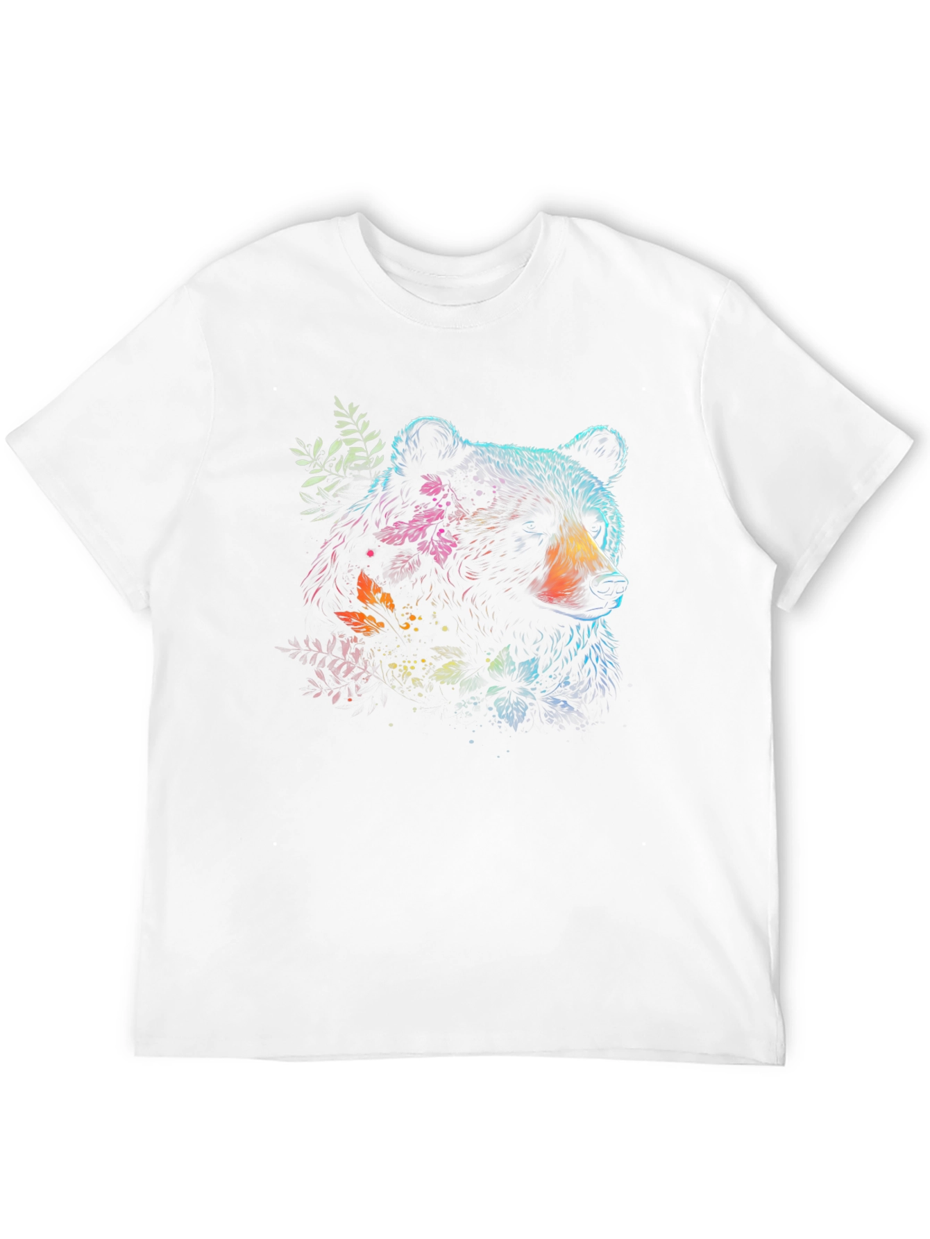 Bear Graphic Tee - Black