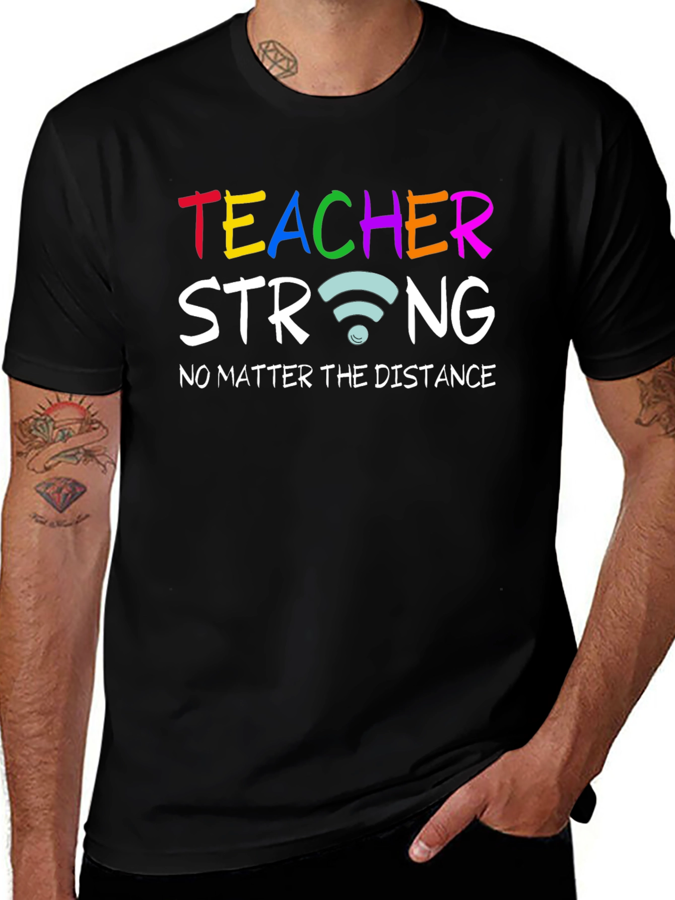 Teacher Strong Graphic Tee