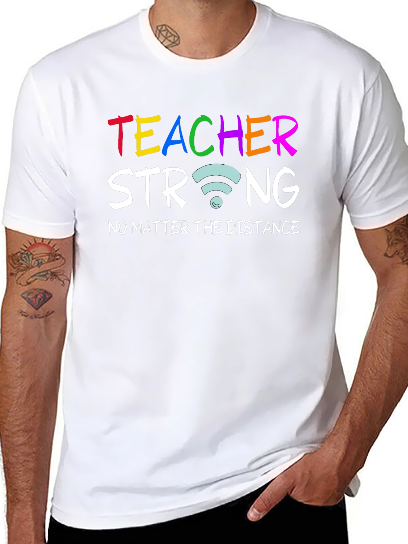 Teacher Strong Graphic Tee