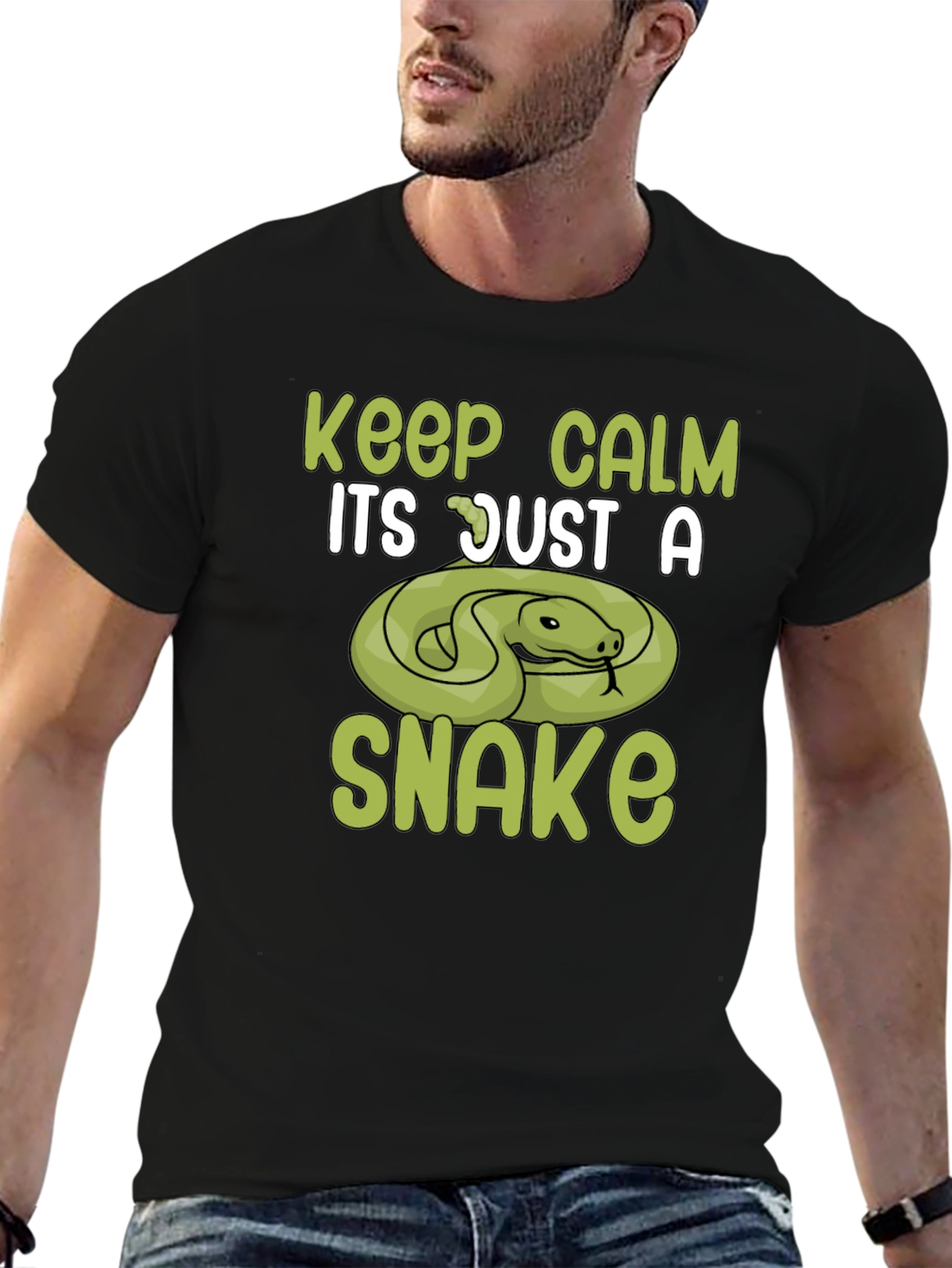 Keep Calm Snake T-Shirt