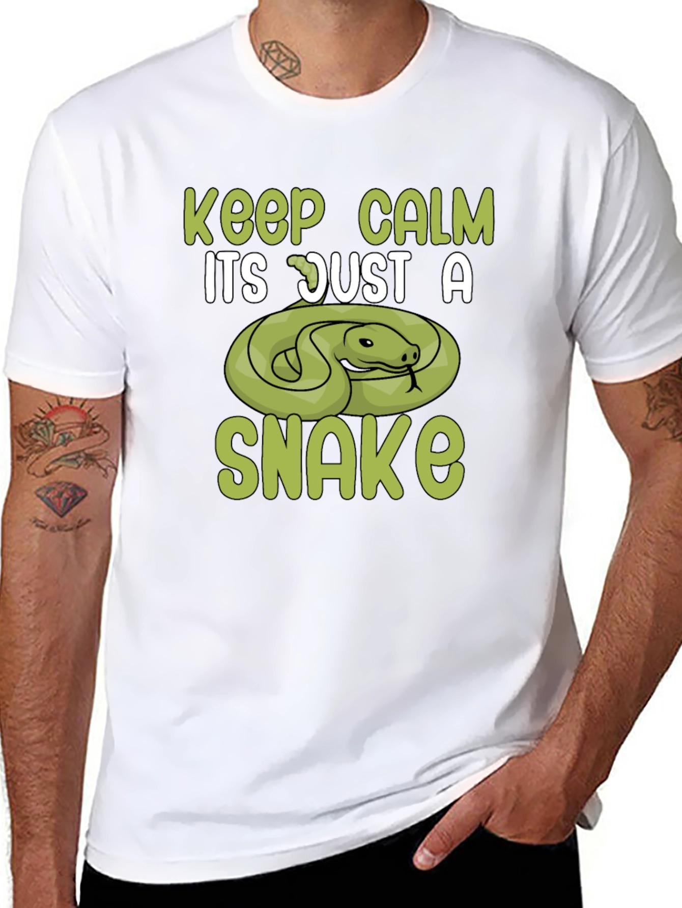 Keep Calm Snake T-Shirt