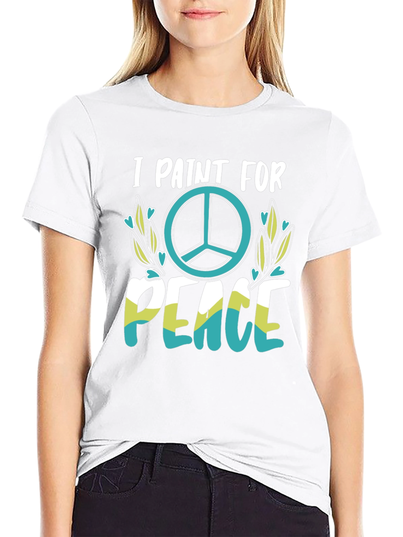 I Paint For Peace Graphic Tee