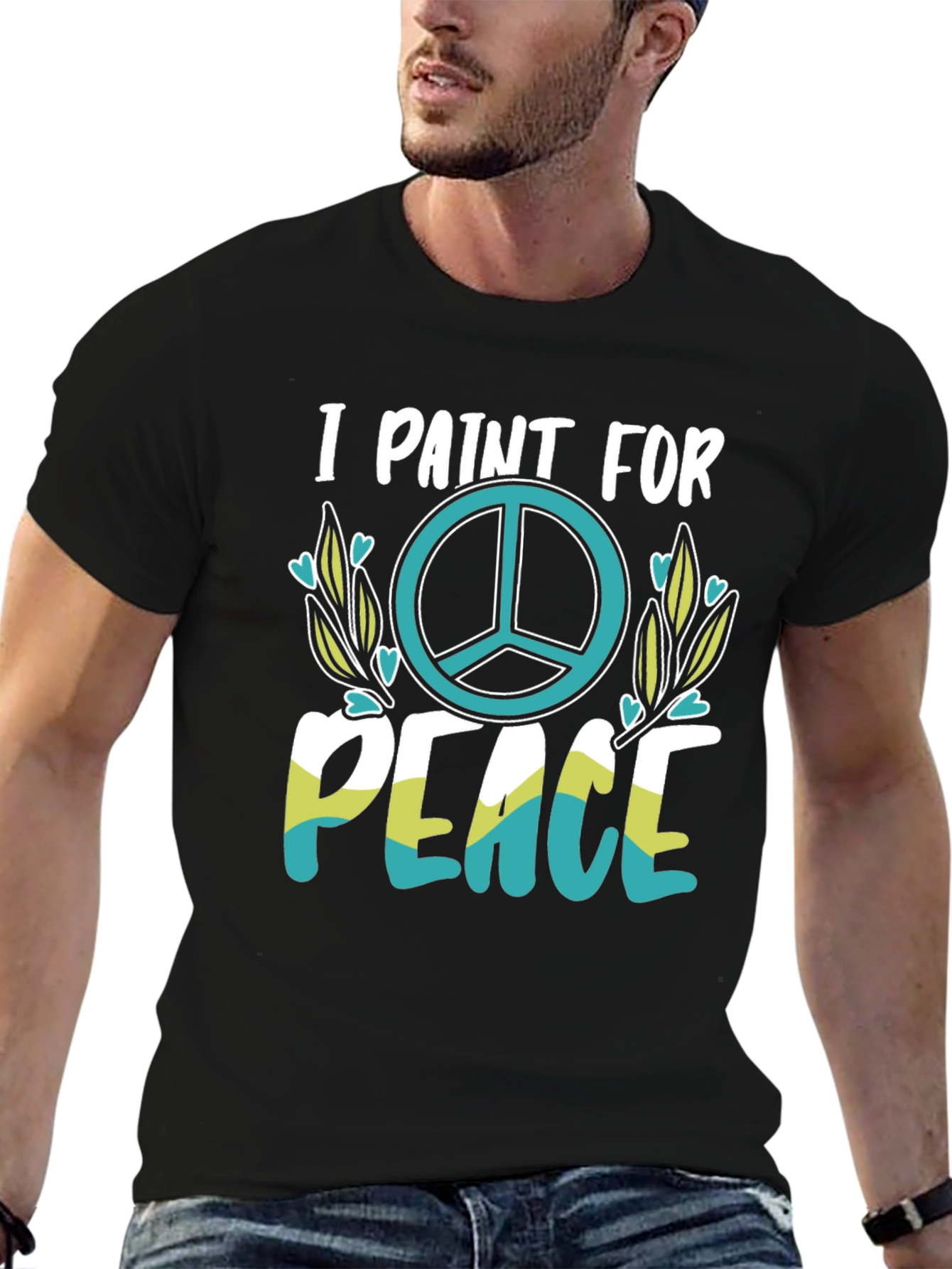 I Paint For Peace Graphic Tee