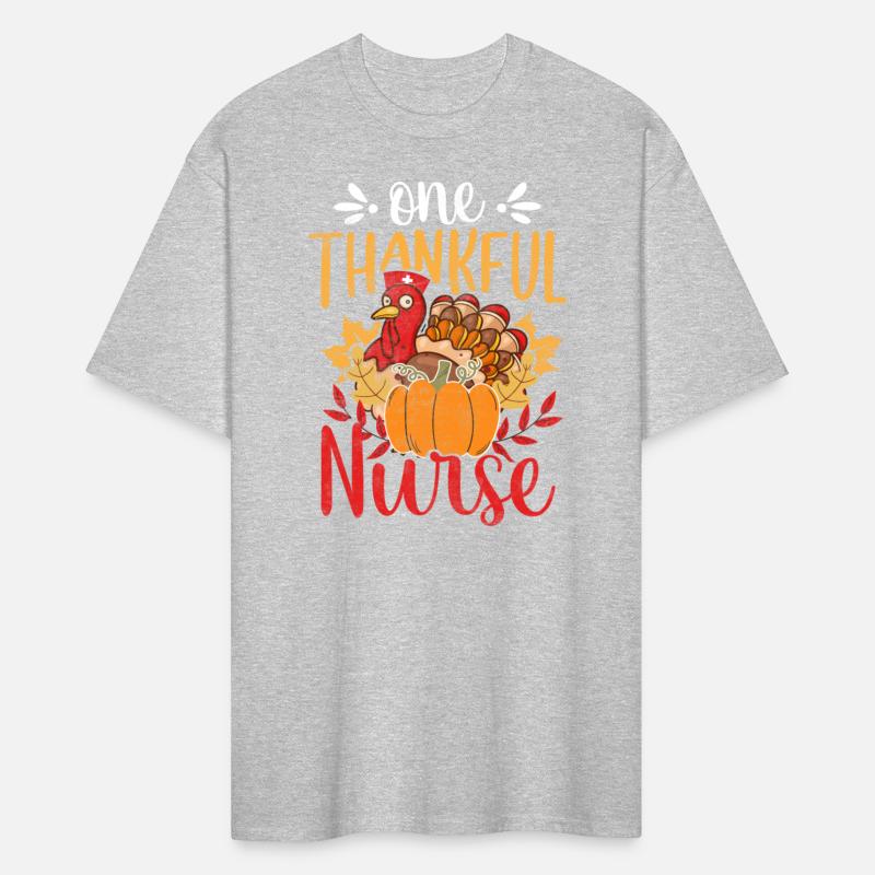 Thanksgiving One Thankful Nurse Pumpkin Orange