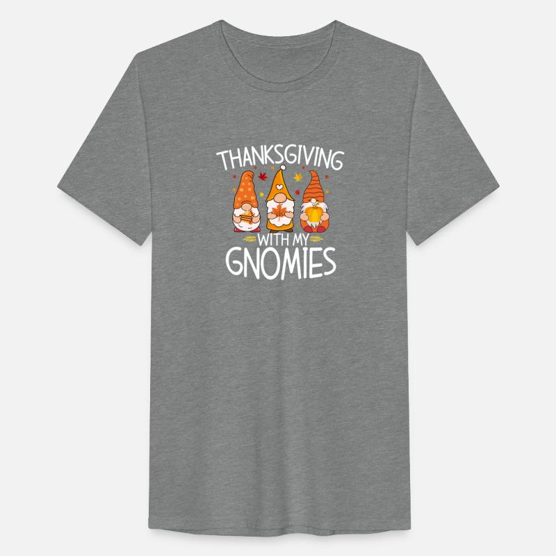 Thanksgiving With My Gnomies Leaves Band Seasonal