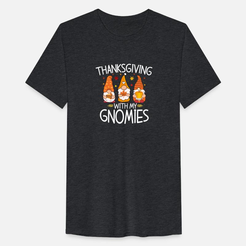 Thanksgiving With My Gnomies Leaves Band Seasonal