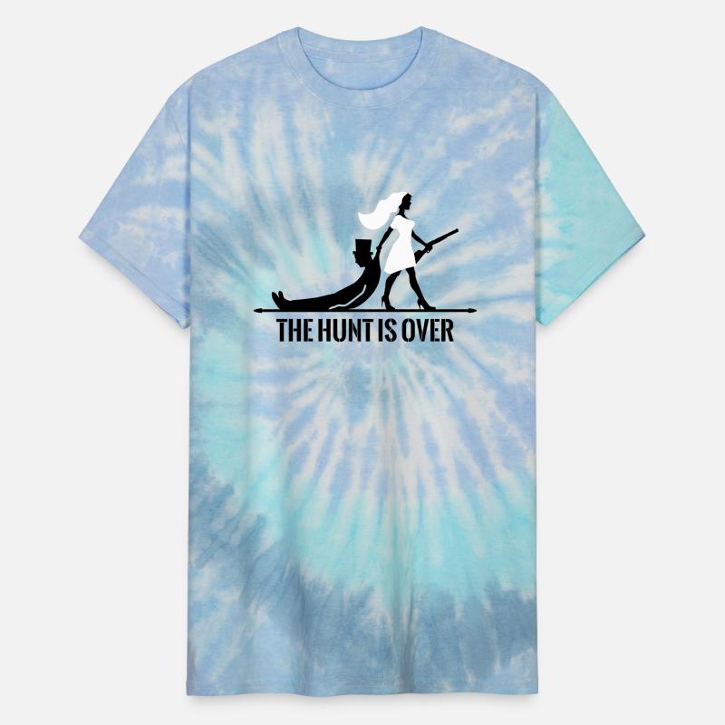 the hunt is over bachelorette bachelor party bride