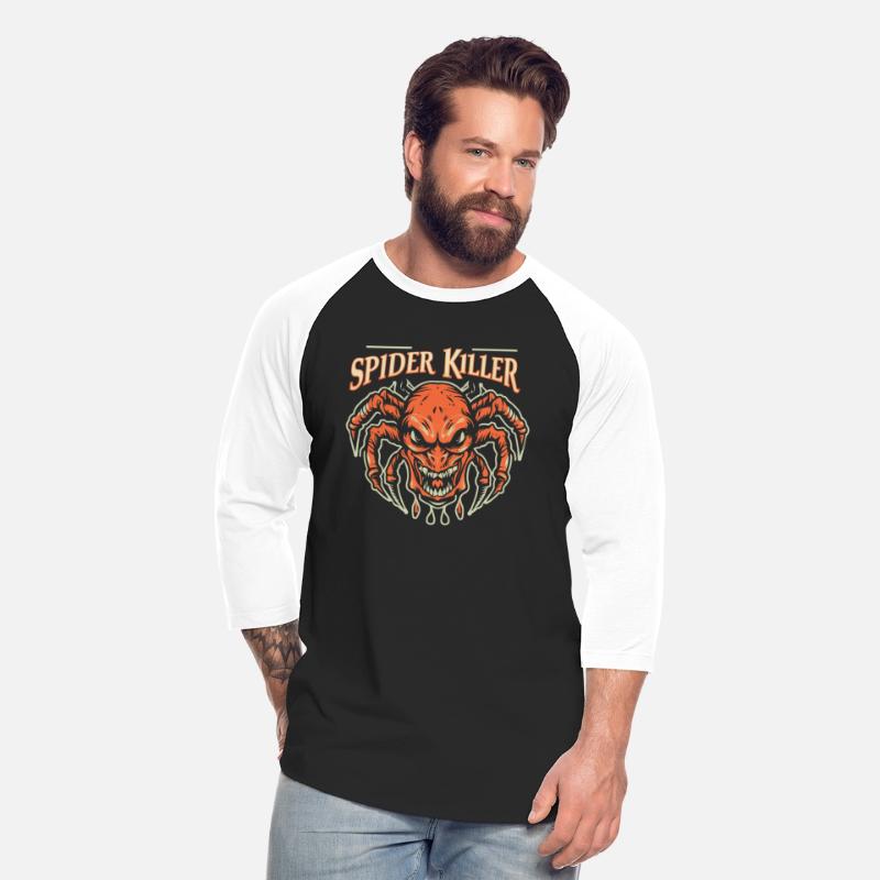 The spider killer T Shirt design premium