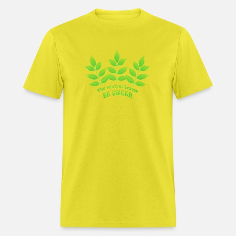 The work of leaves Be green