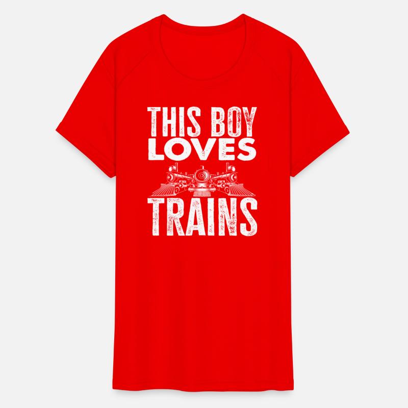 This Boy Loves Trains Railroad