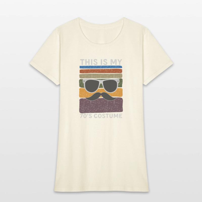 This Is My 70's Costume Style Mustache Sunglasses