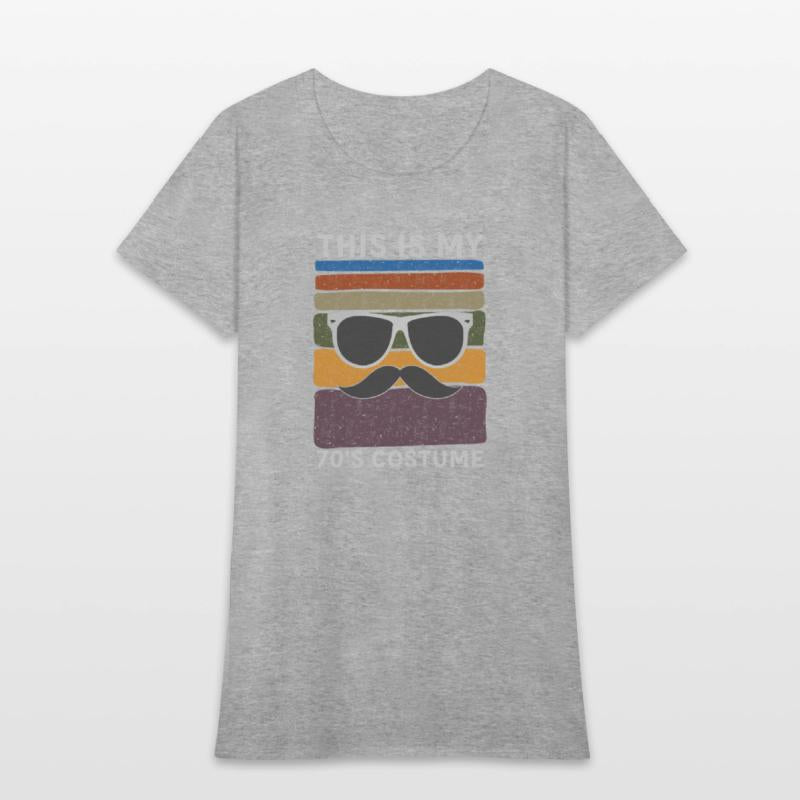This Is My 70's Costume Style Mustache Sunglasses