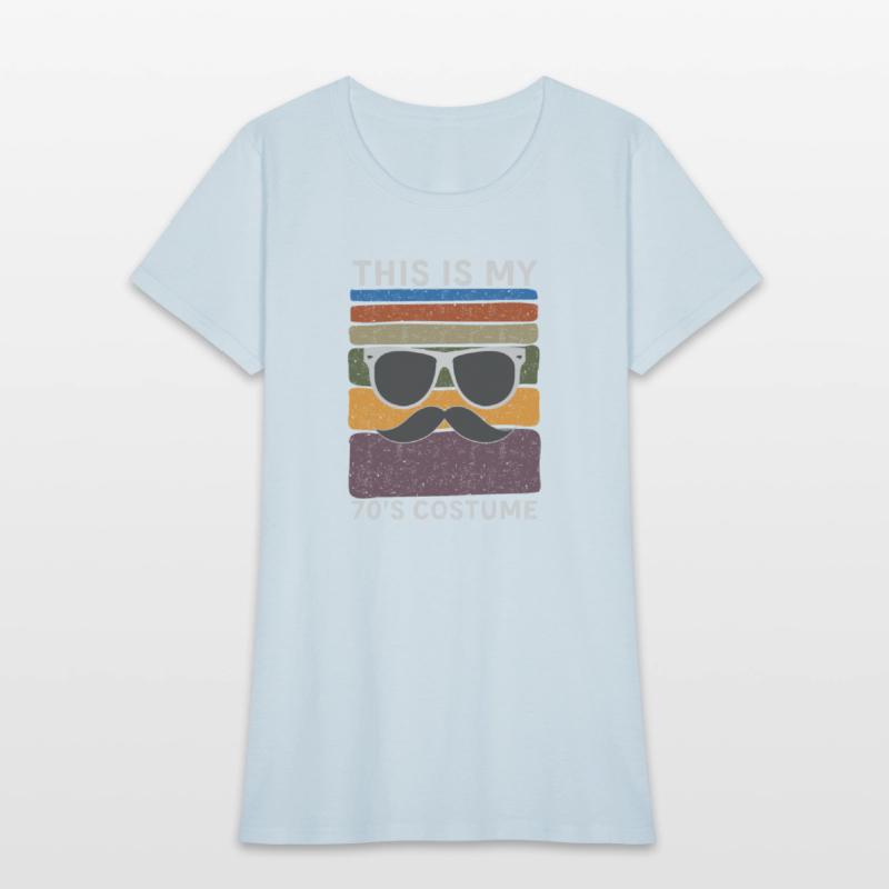 This Is My 70's Costume Style Mustache Sunglasses