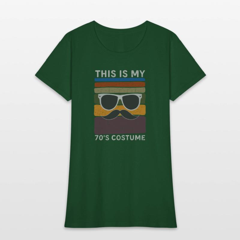 This Is My 70's Costume Style Mustache Sunglasses