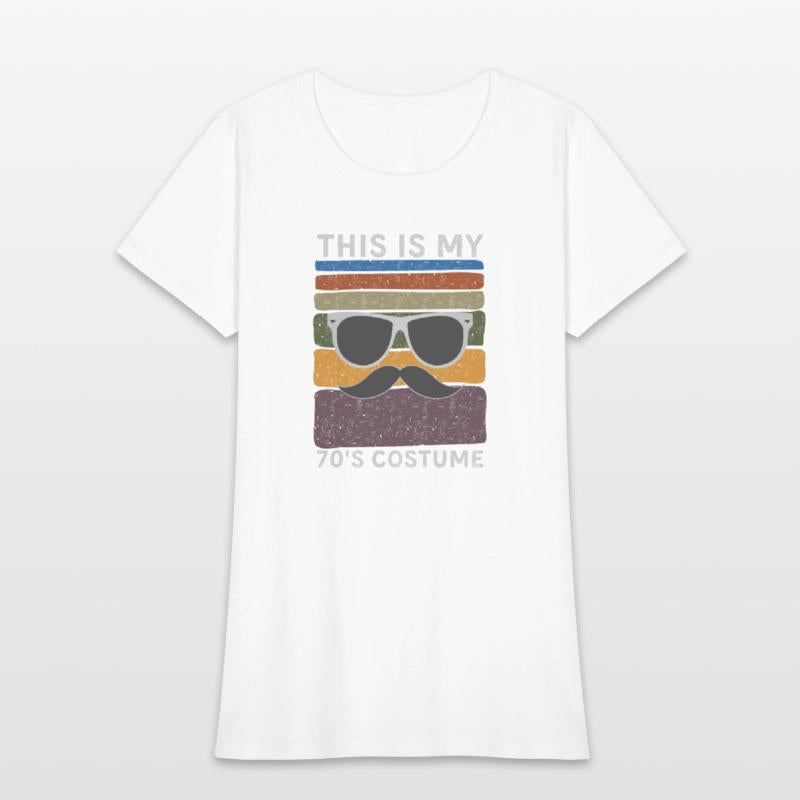 This Is My 70's Costume Style Mustache Sunglasses