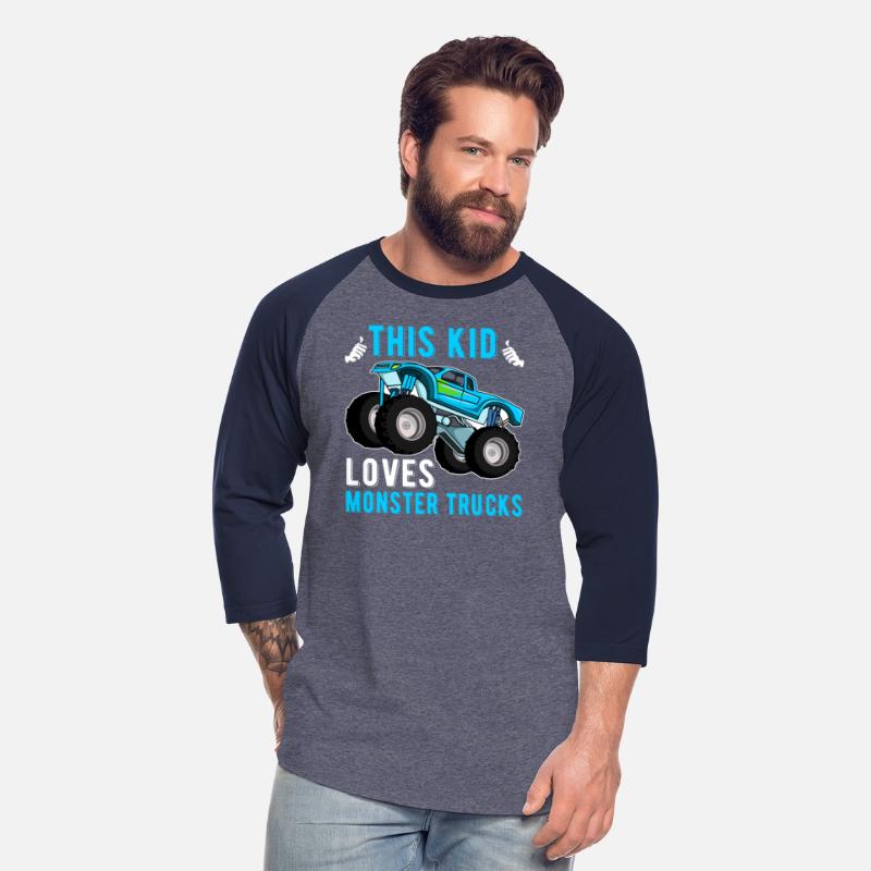 This Kid Loves Monster Trucks Lover Kids Gifts