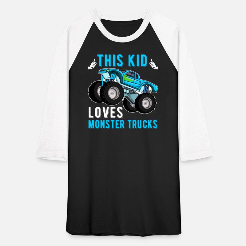 This Kid Loves Monster Trucks Lover Kids Gifts