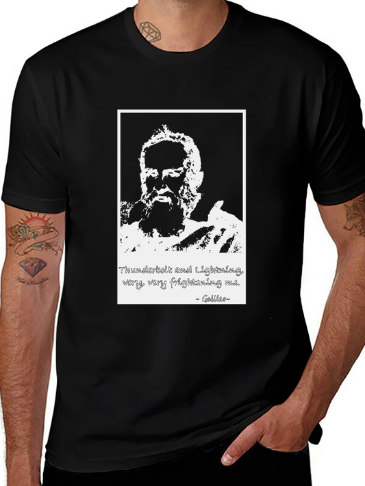 Galileo Thunderbolt Funny Graphic T-Shirt
