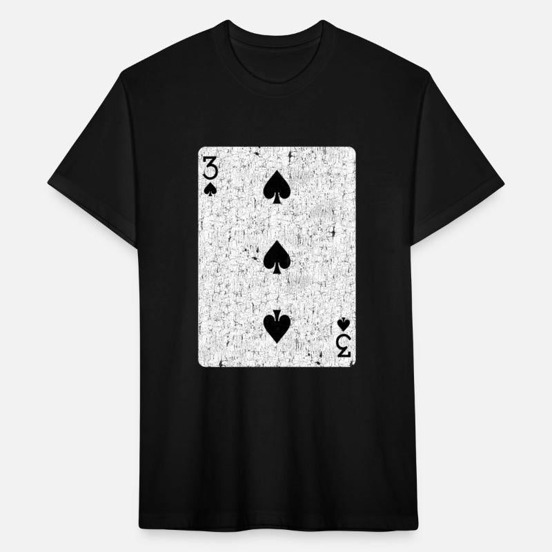 three of spades playing card
