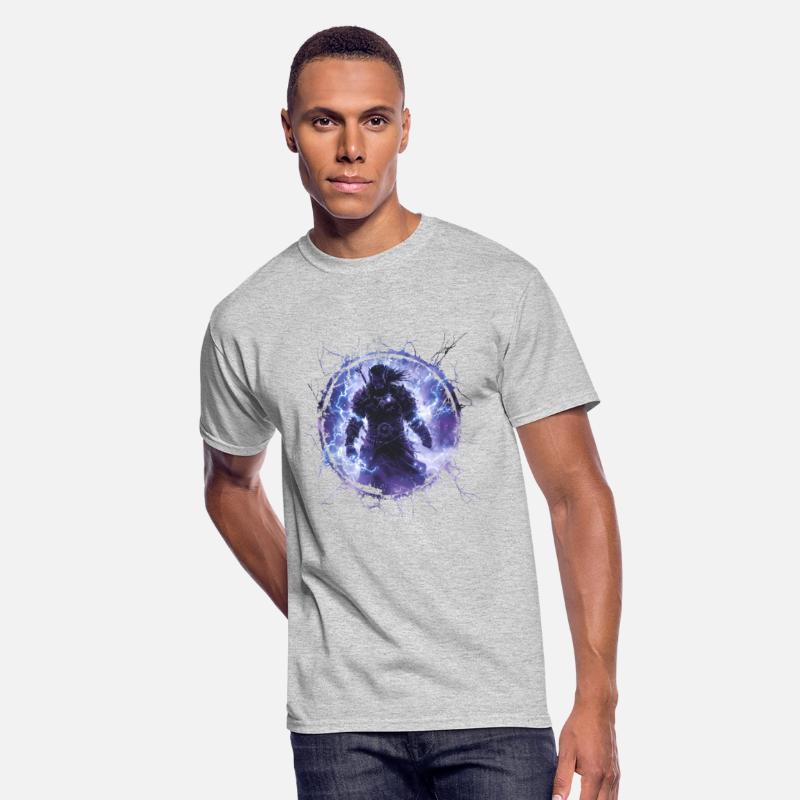 Thunder Warrior With Lightning Magic Fantasy Style