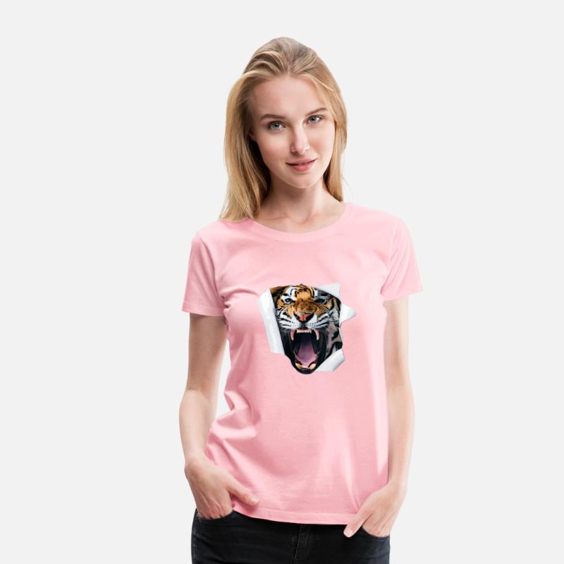 tiger shirt burst through