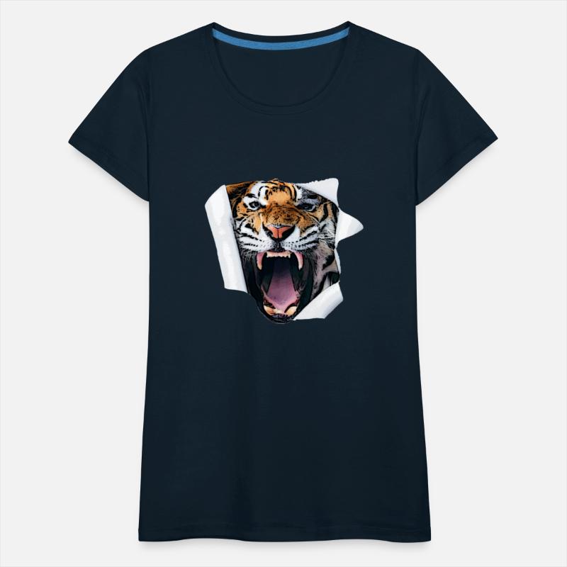 tiger shirt burst through