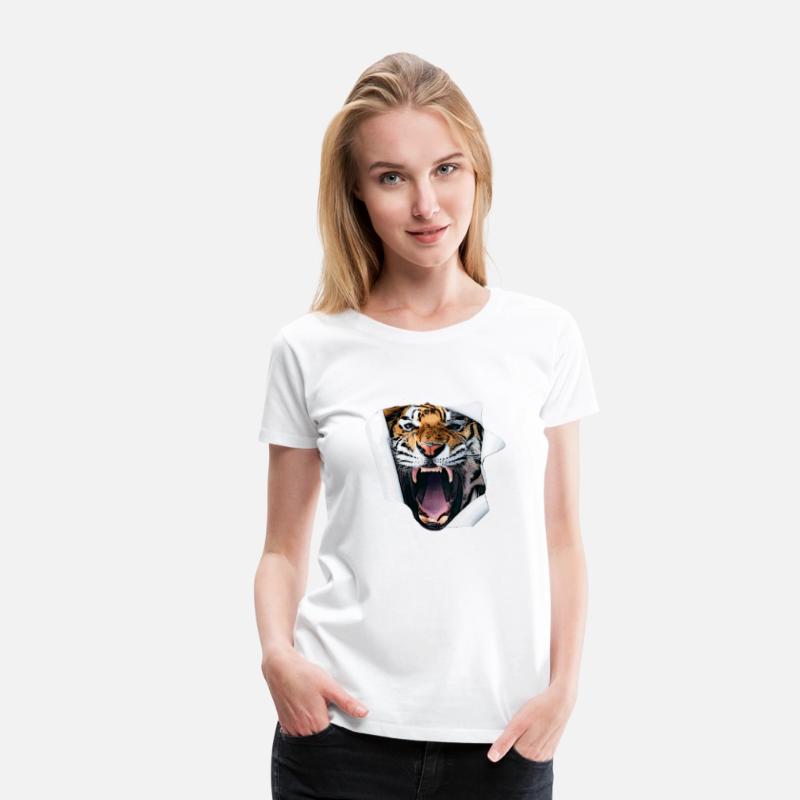 tiger shirt burst through