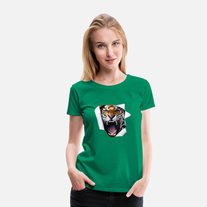 tiger shirt burst through