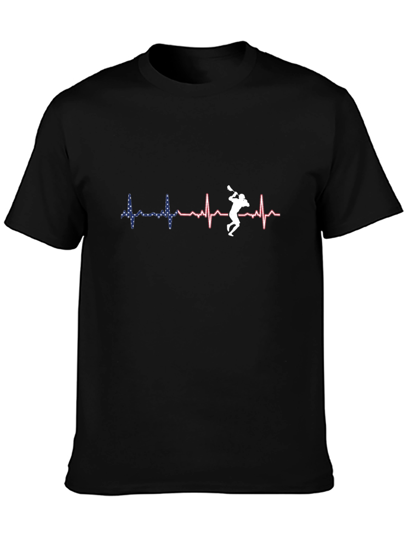 Lacrosse Heartbeat T-Shirt - Love the Game!