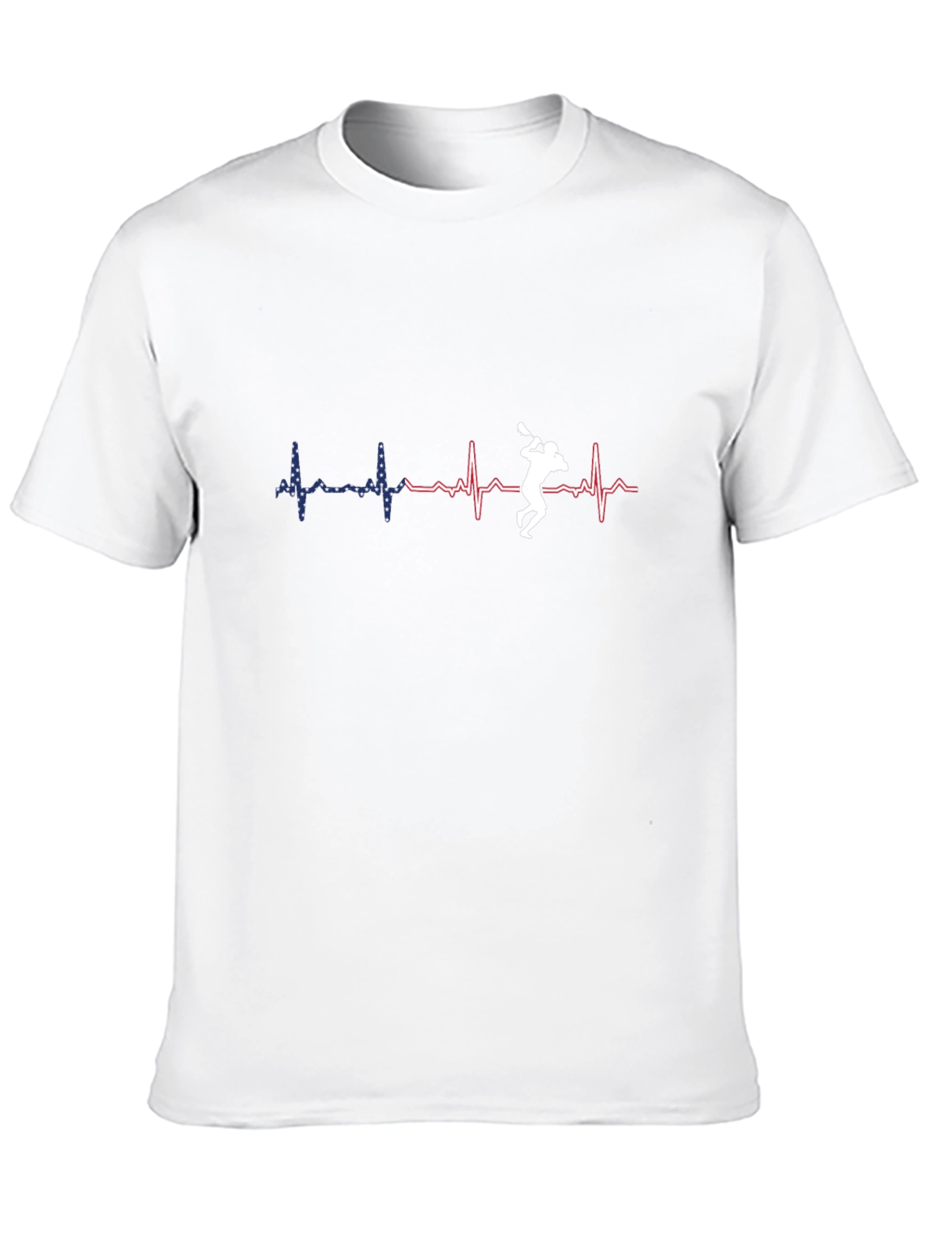 Lacrosse Heartbeat T-Shirt - Love the Game!