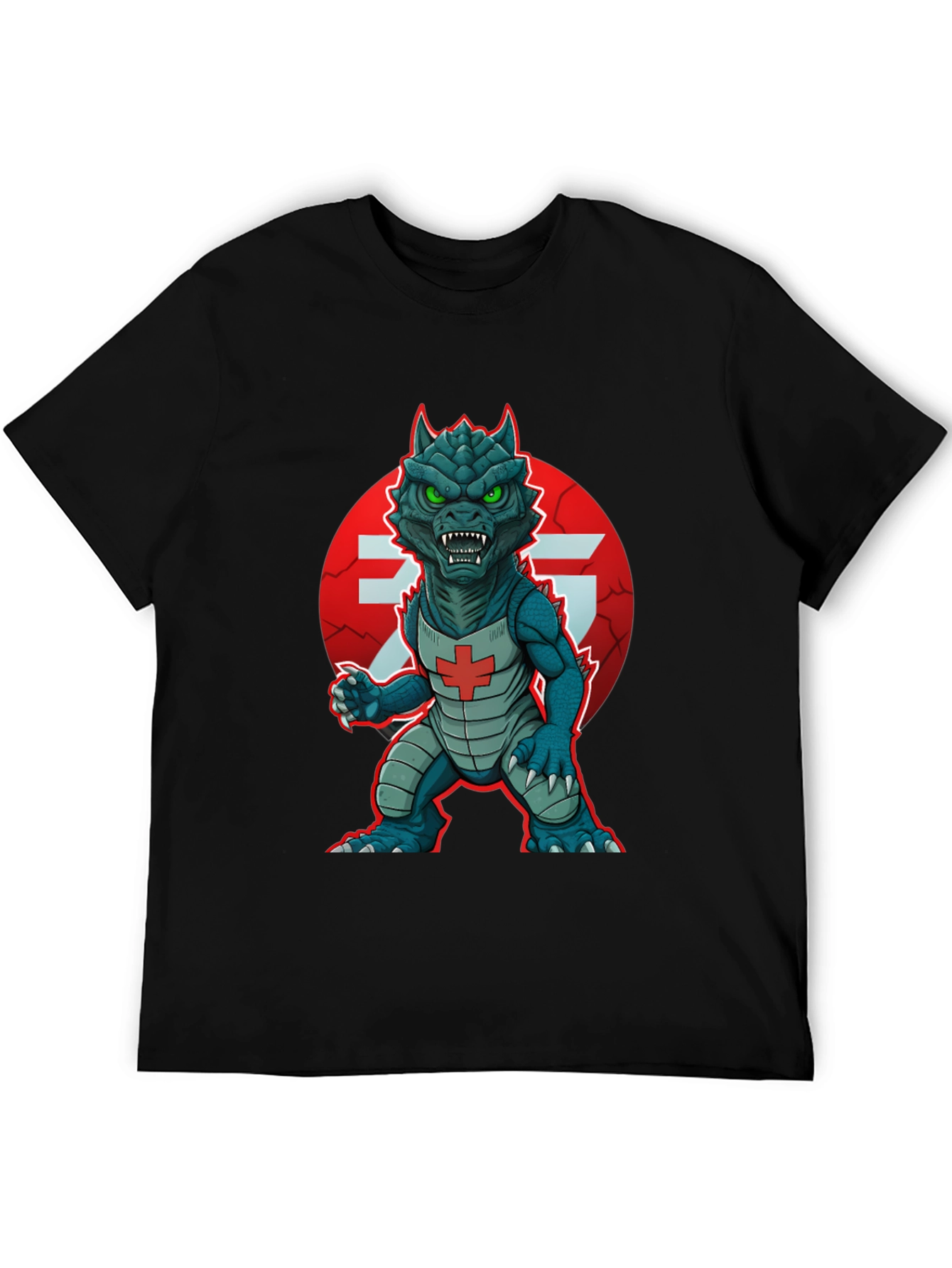 Monster Graphic Print Tee