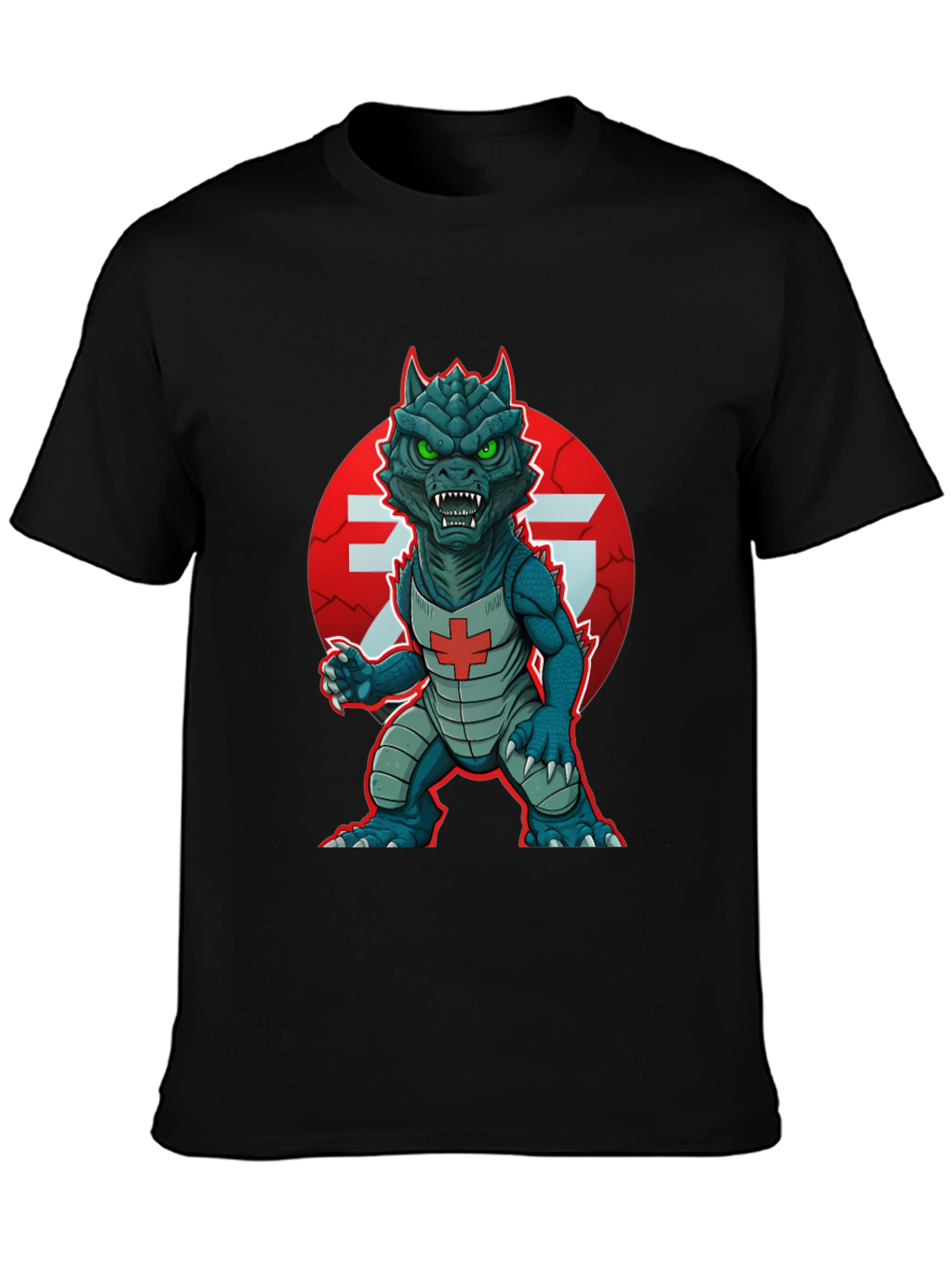 Monster Graphic Print Tee