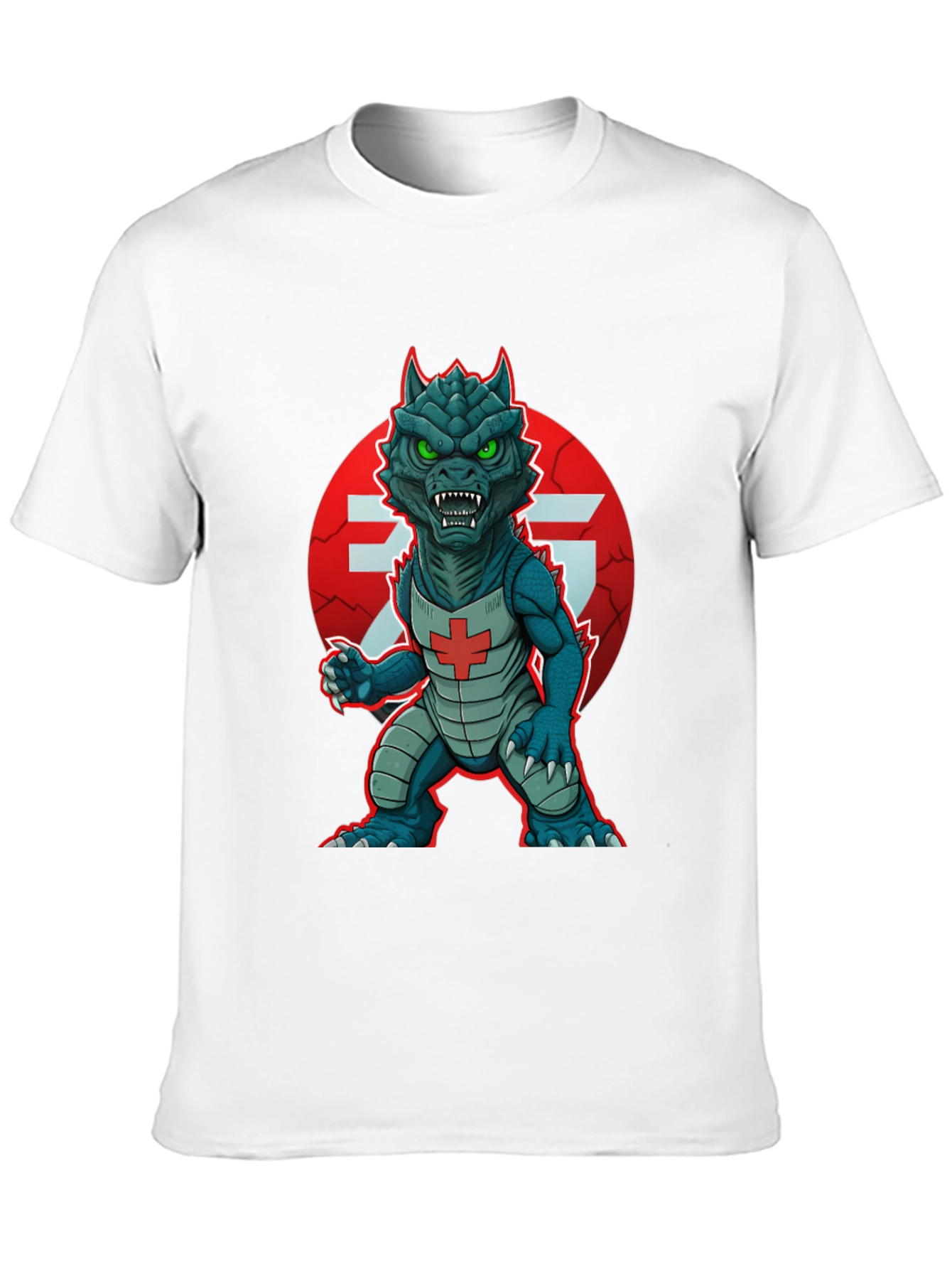 Monster Graphic Print Tee