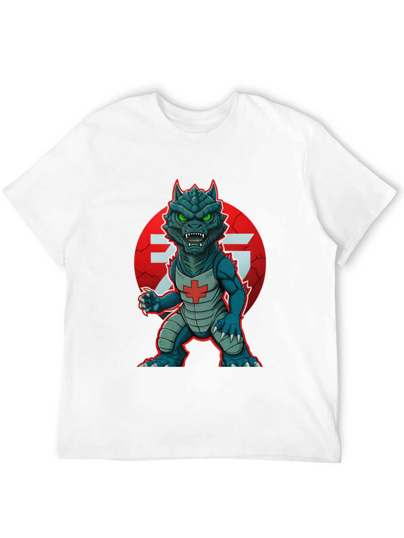 Monster Graphic Print Tee